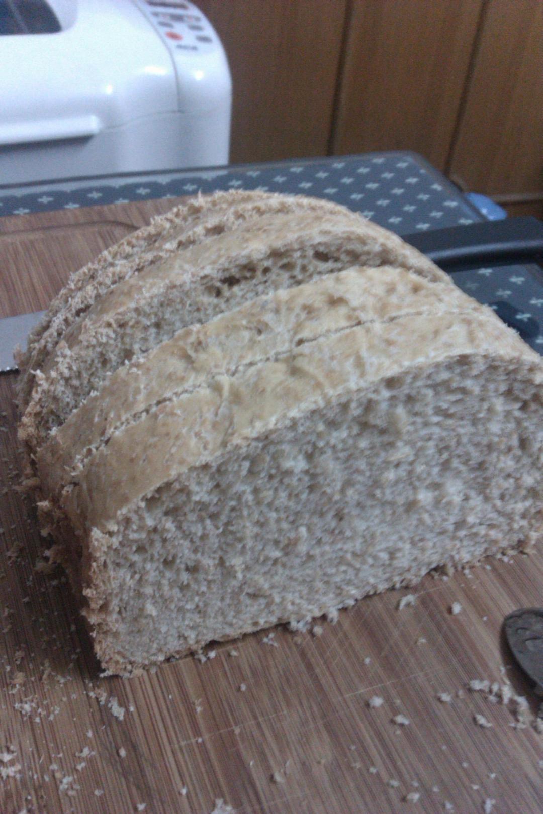 全麦面包（面包机版）的做法