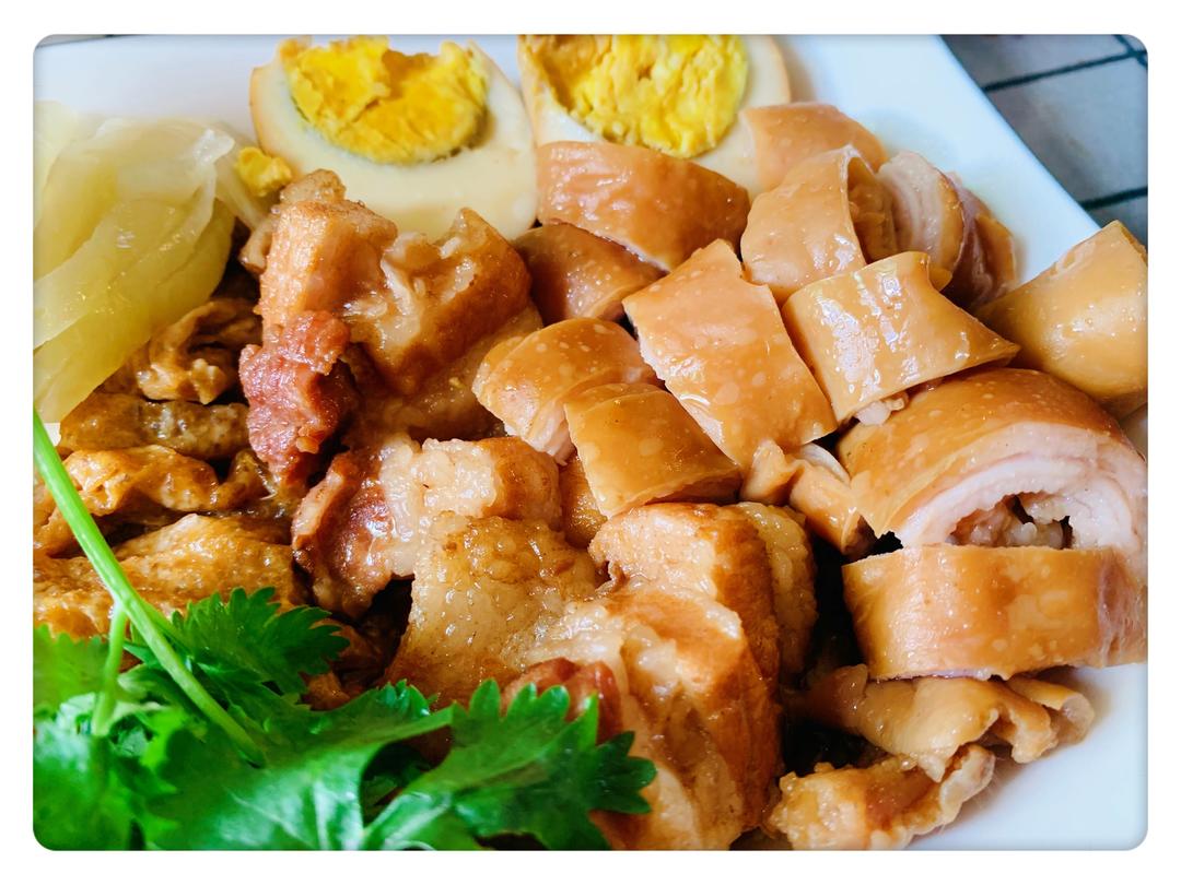 卤水猪大肠的做法