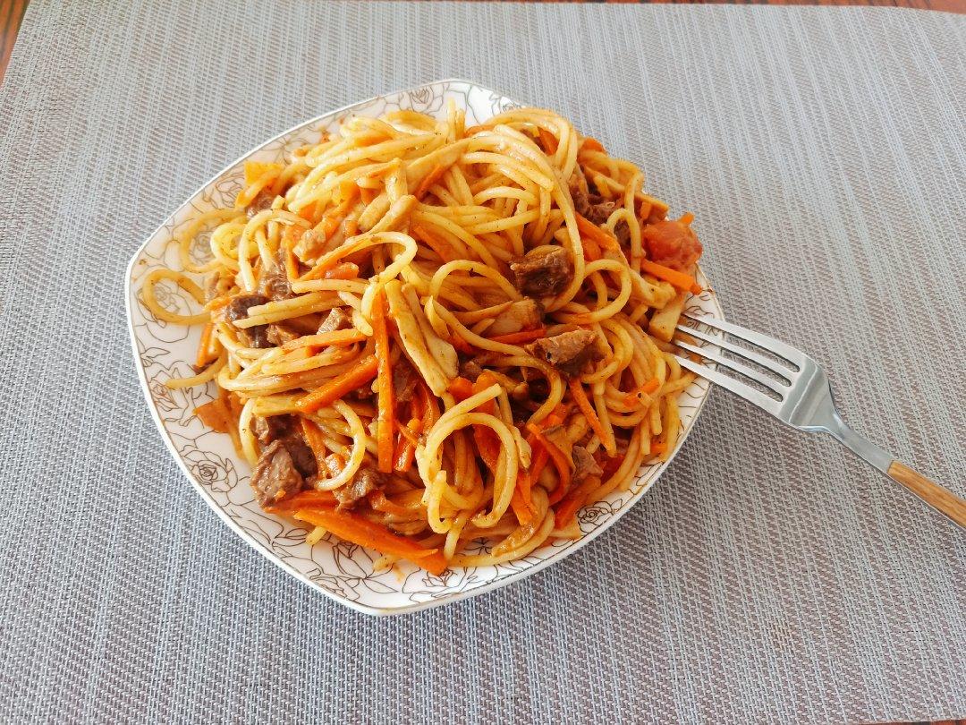 日本洋食屋里的拿波里意面🍝
