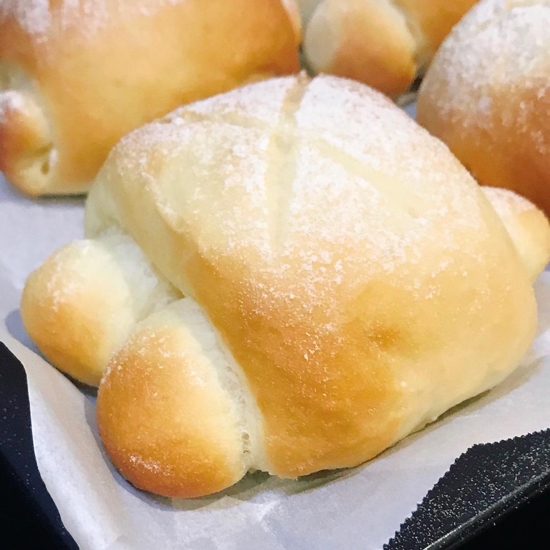 一次成功零失误『松软牛奶面包卷』