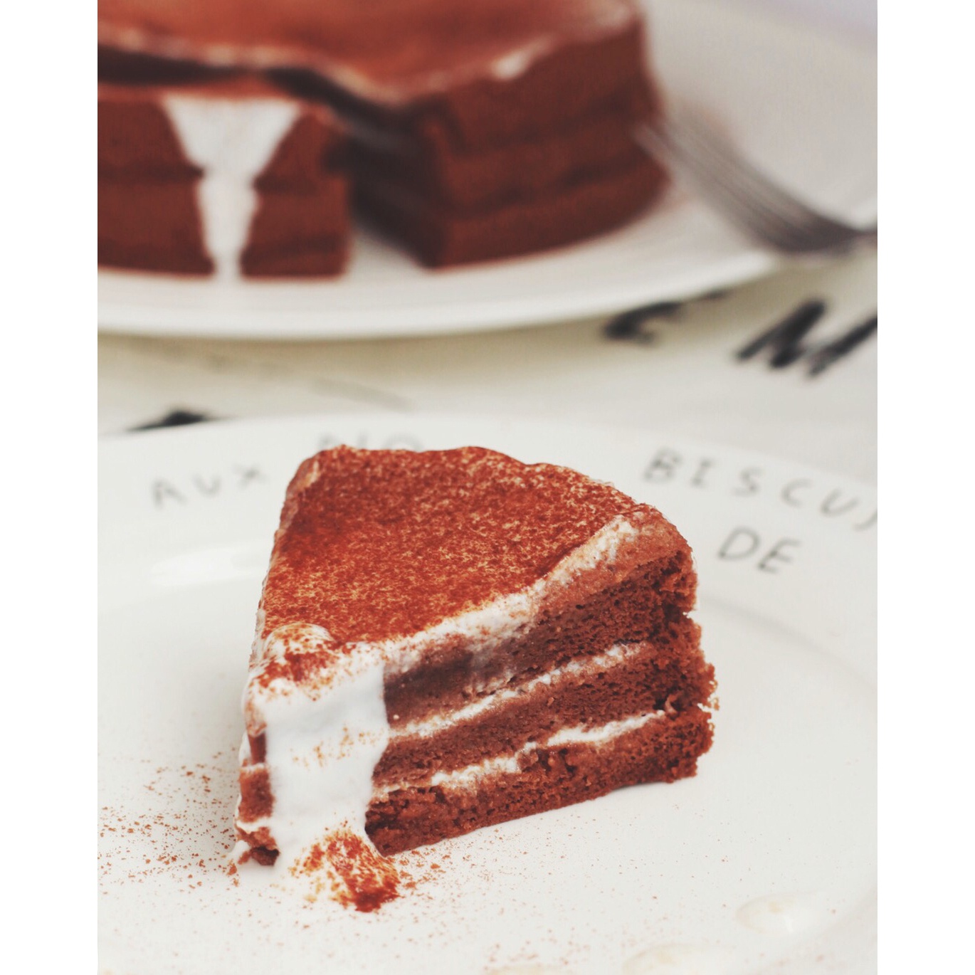 果子学校可可戚风