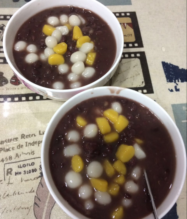 芋圆红豆沙