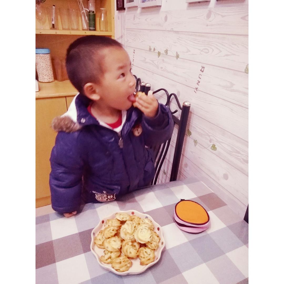 葱香曲奇——酥脆的咸味饼干