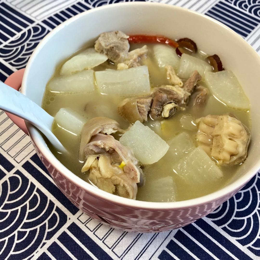 清汤萝卜炖羊肉