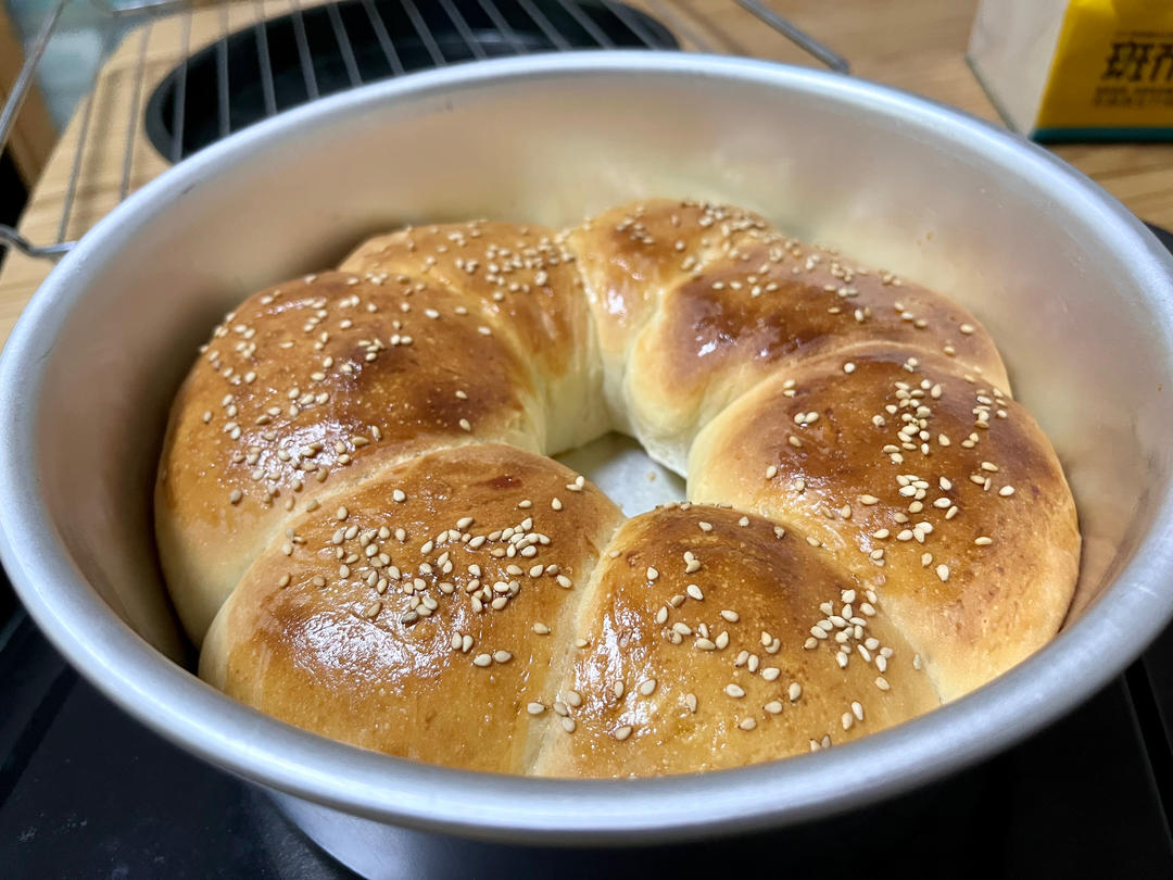 牛奶圆面包（爱和自由配方）