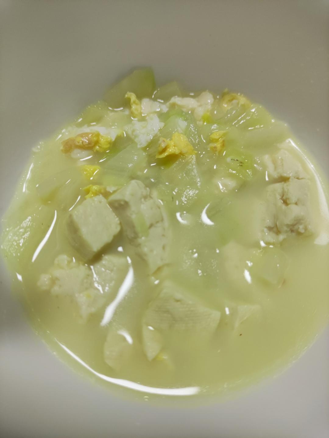 白菜豆腐汤