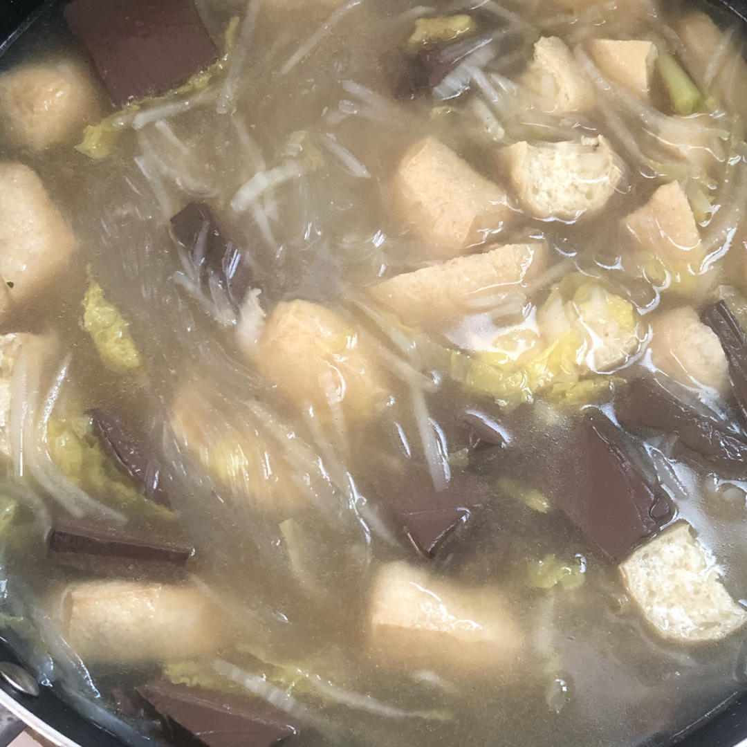 鸭血粉丝汤（简易版）