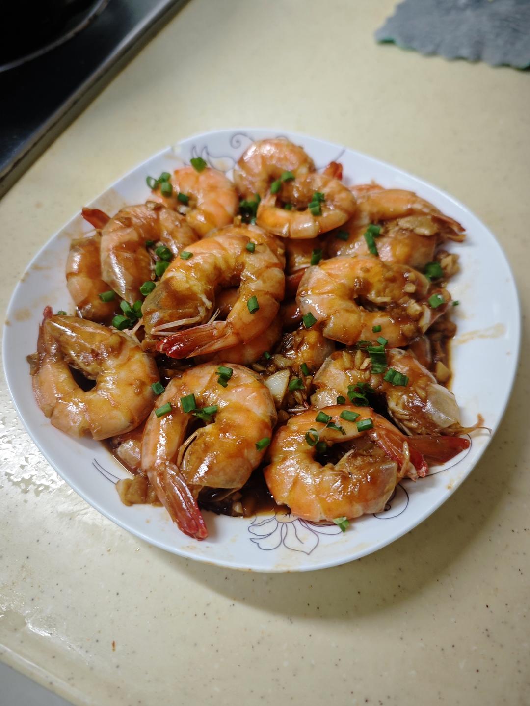 家庭版油焖大虾