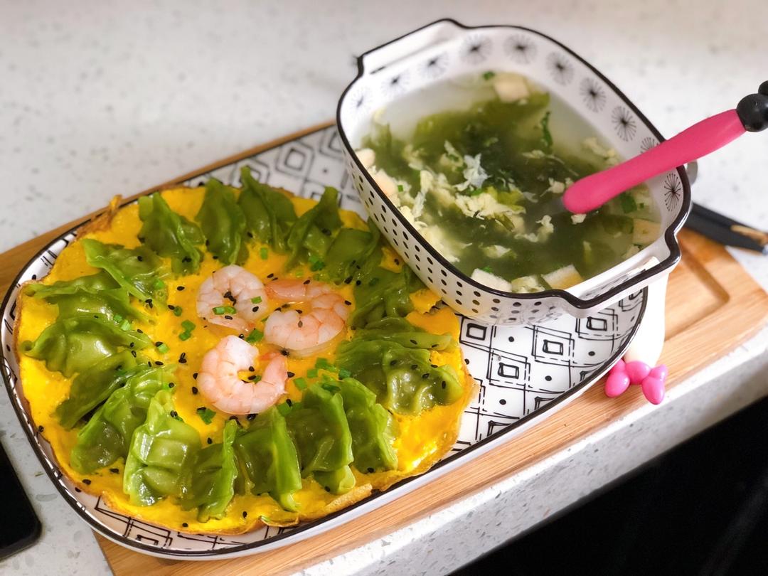 懒人快手抱蛋煎饺