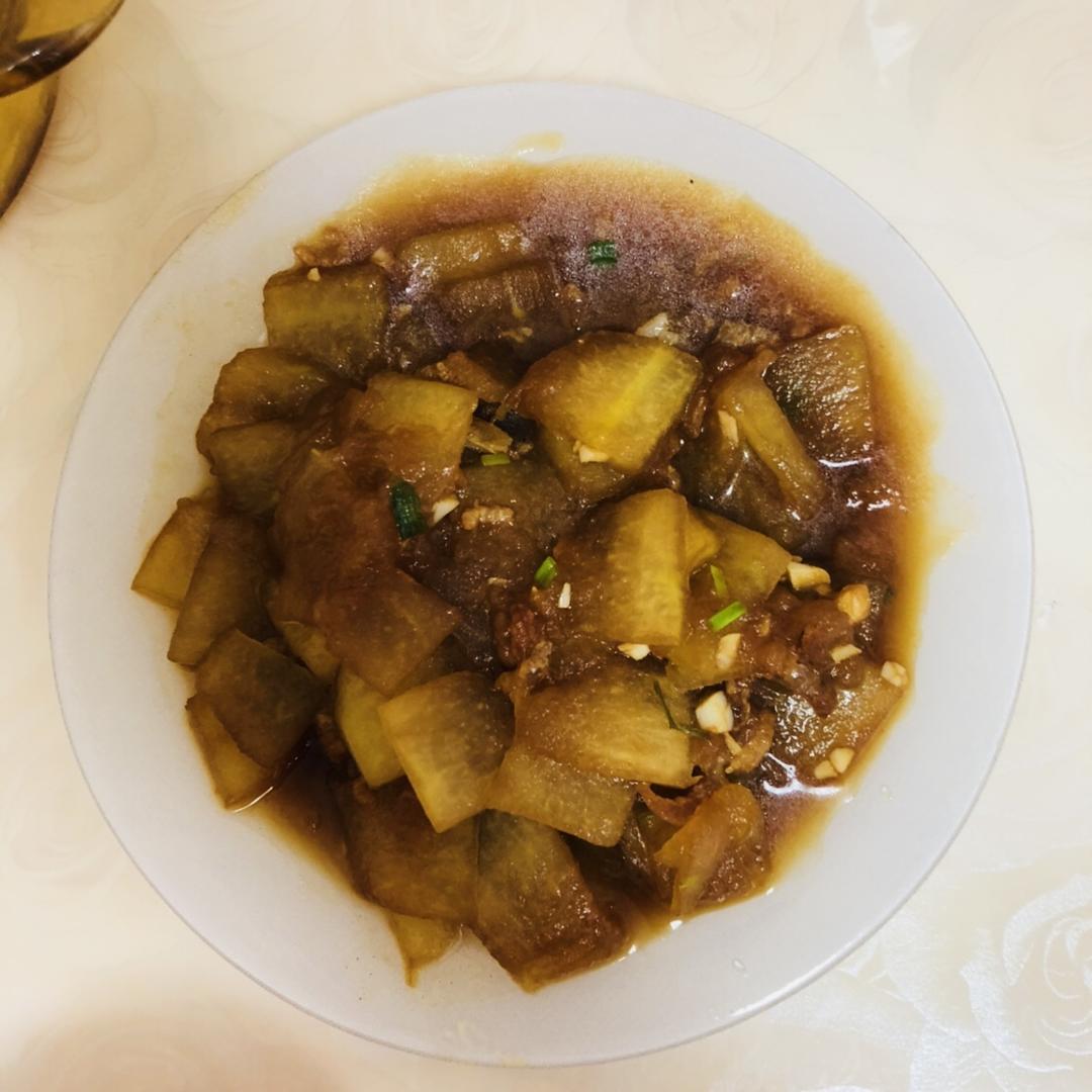 肉末炒冬瓜(超下饭)