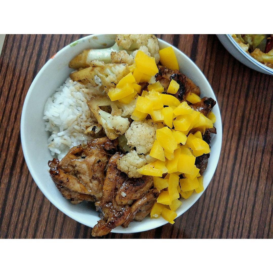 照烧鸡扒饭