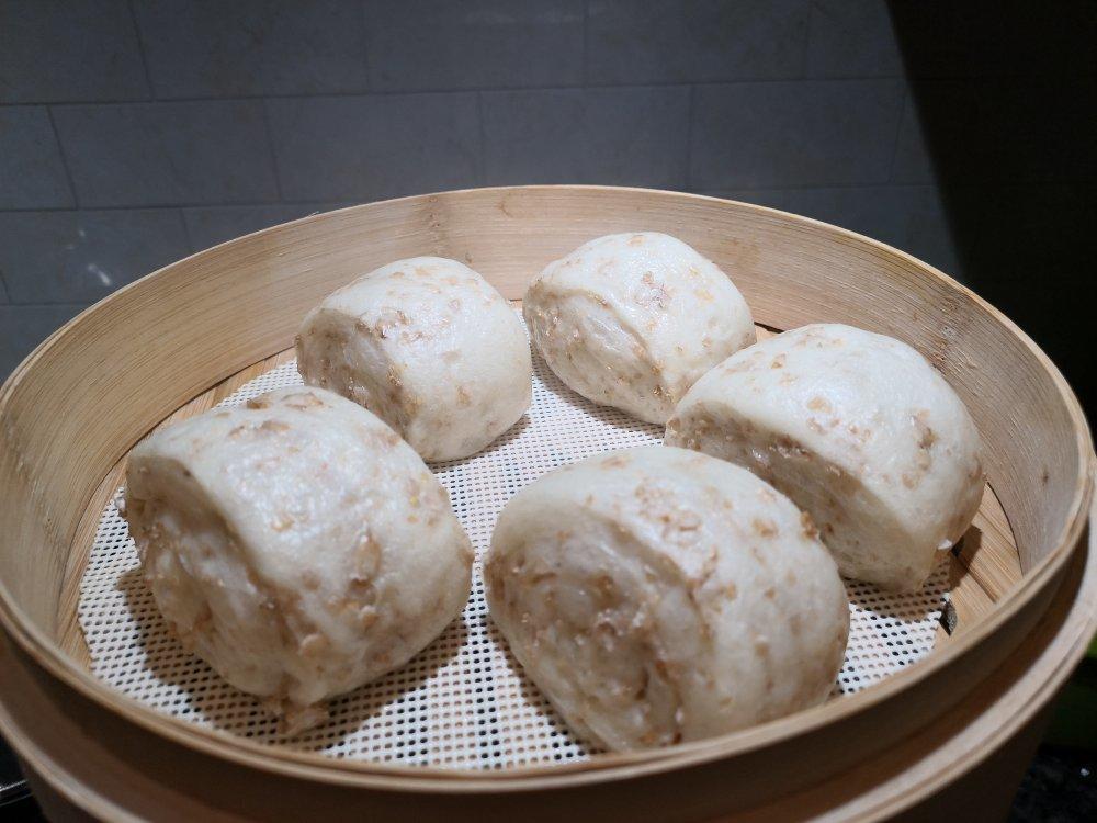 牛奶燕麦馒头【曼食慢语】
