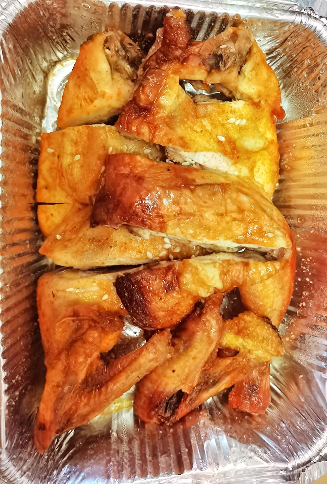 简单操作又不失美味的烤鸡（烤箱版）