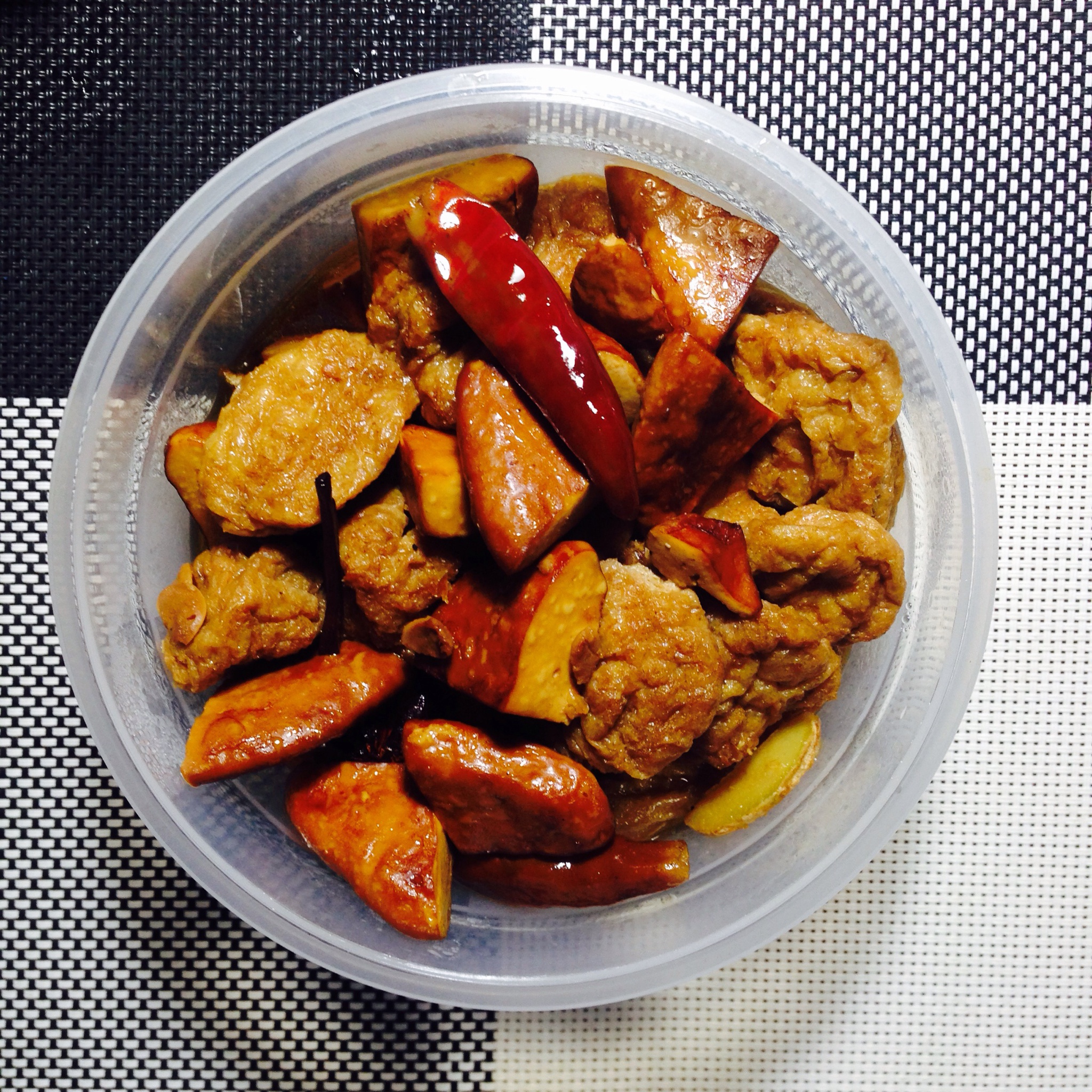 葱香酱卤豆腐干