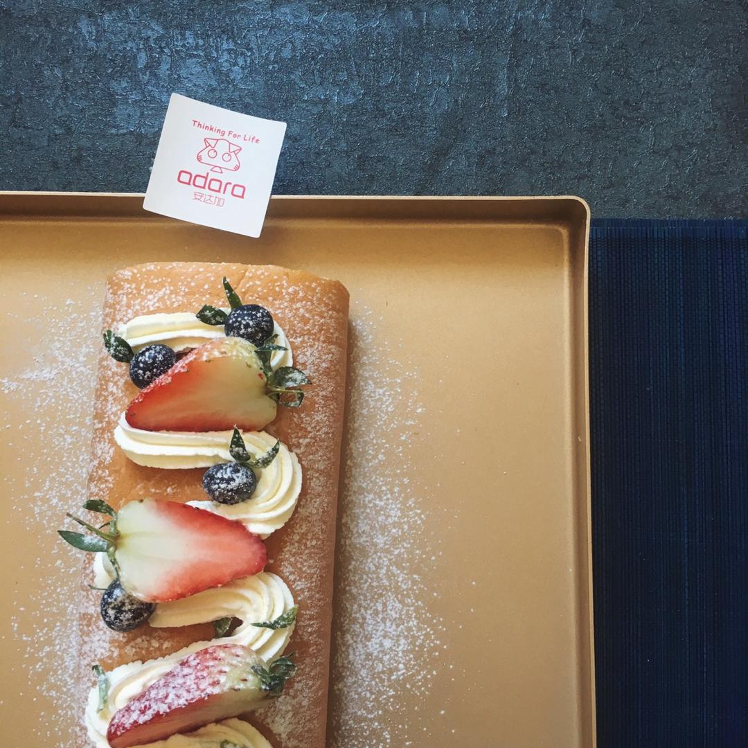 《Tinrry下午茶》教你做基础原味蛋糕卷