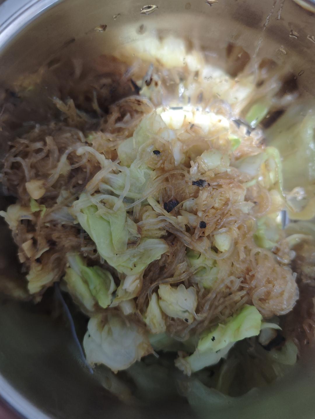 成功率百分之百的包菜炒粉丝
