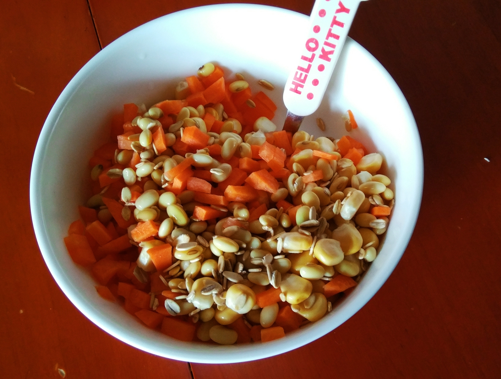 早餐系列-红萝卜玉米燕麦豆浆
