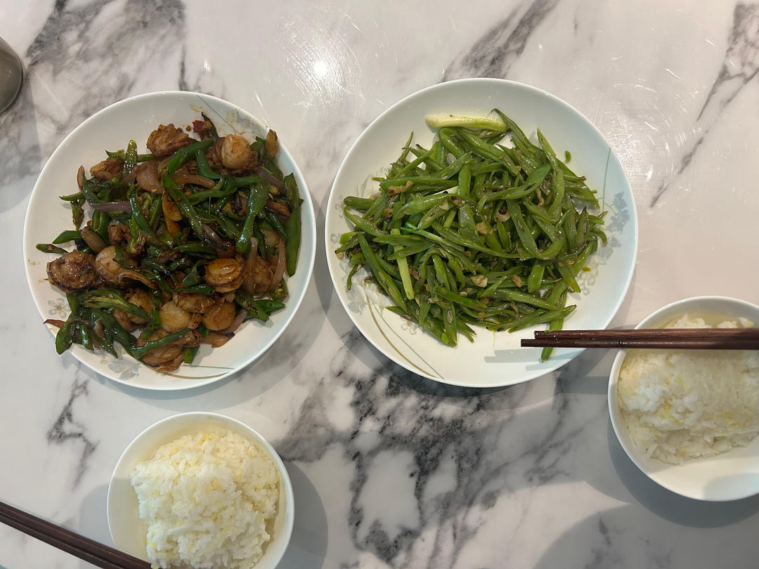 家常小炒扇贝肉