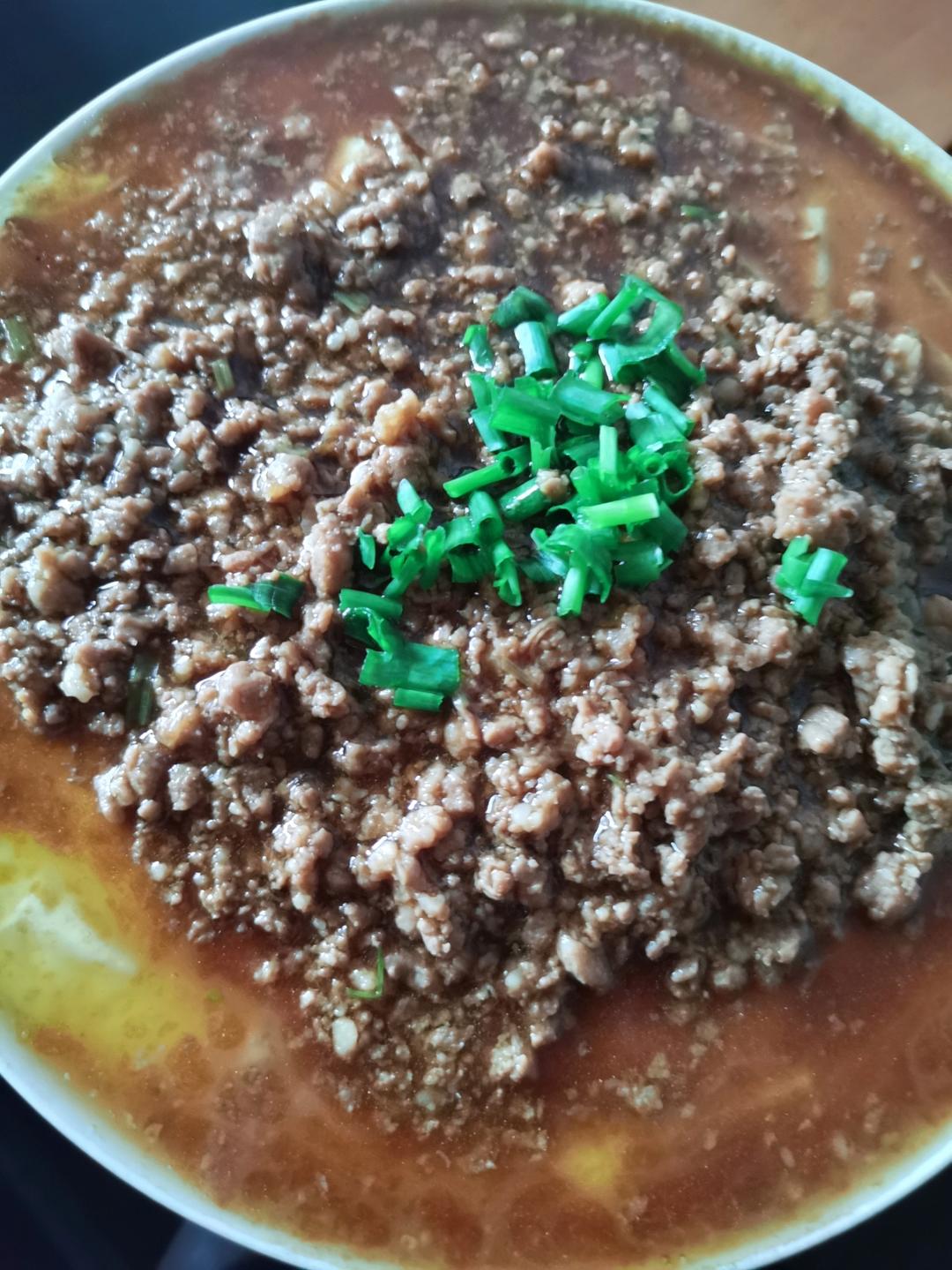 【豆腐肉末蒸蛋】非常嫩滑，小朋友也特喜欢