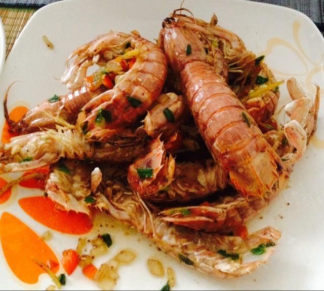 椒盐濑尿虾的做法