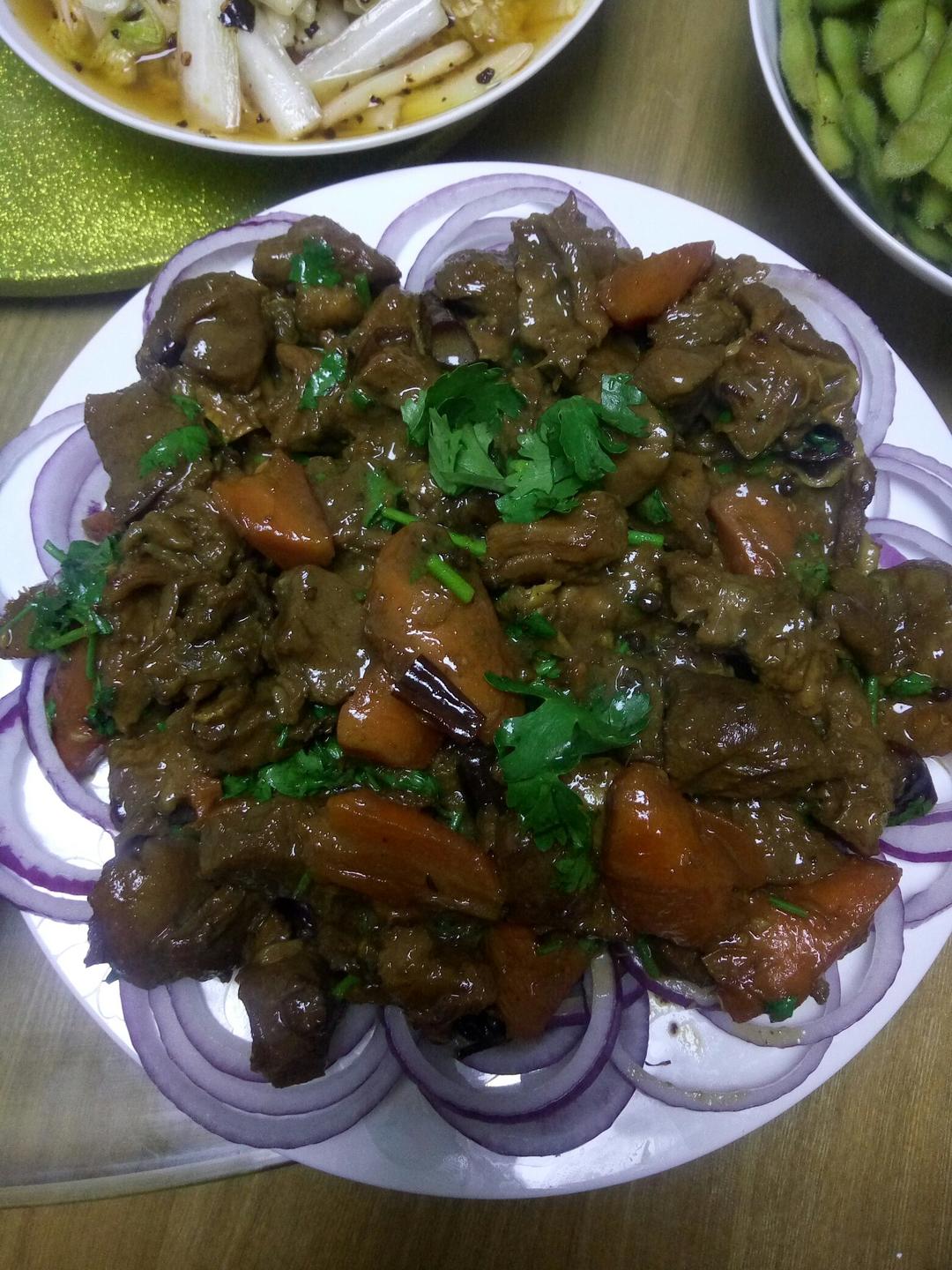 焖羊肉