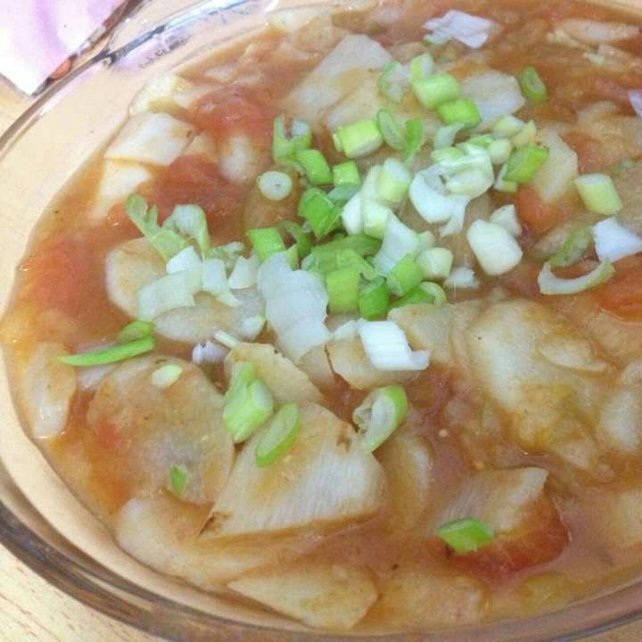 西红柿炒山药