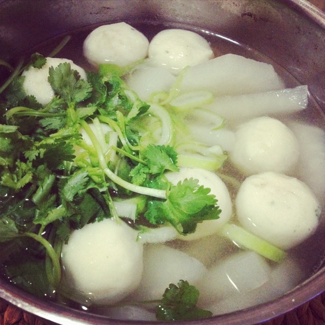 萝卜香菜汤