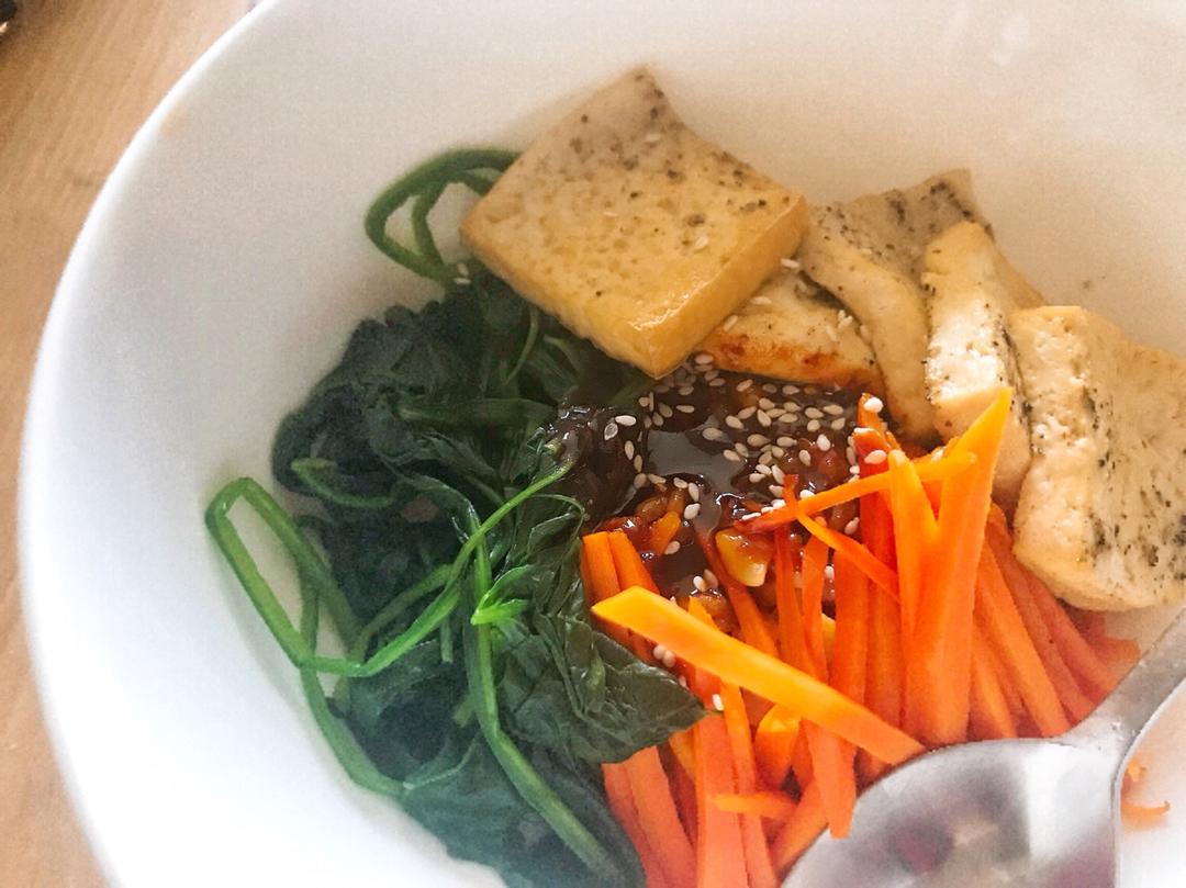 不用石锅的韩式拌饭