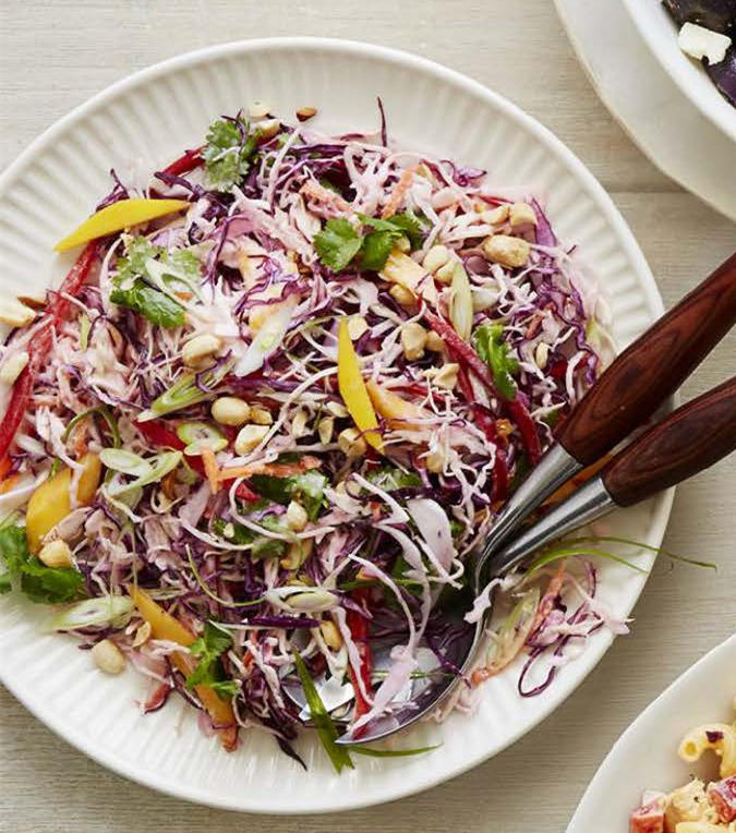 芒果花生沙拉的做法