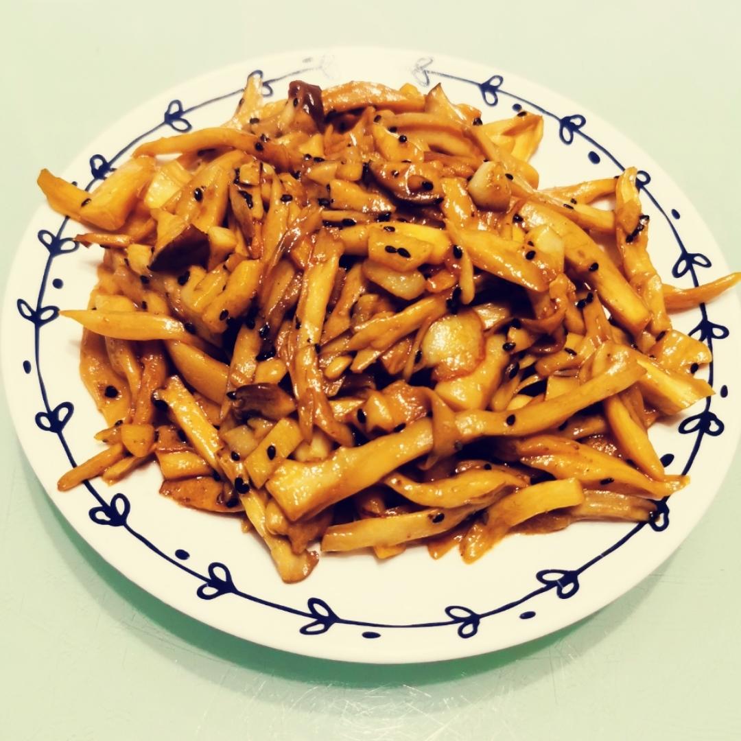 会上瘾的手撕杏鲍菇