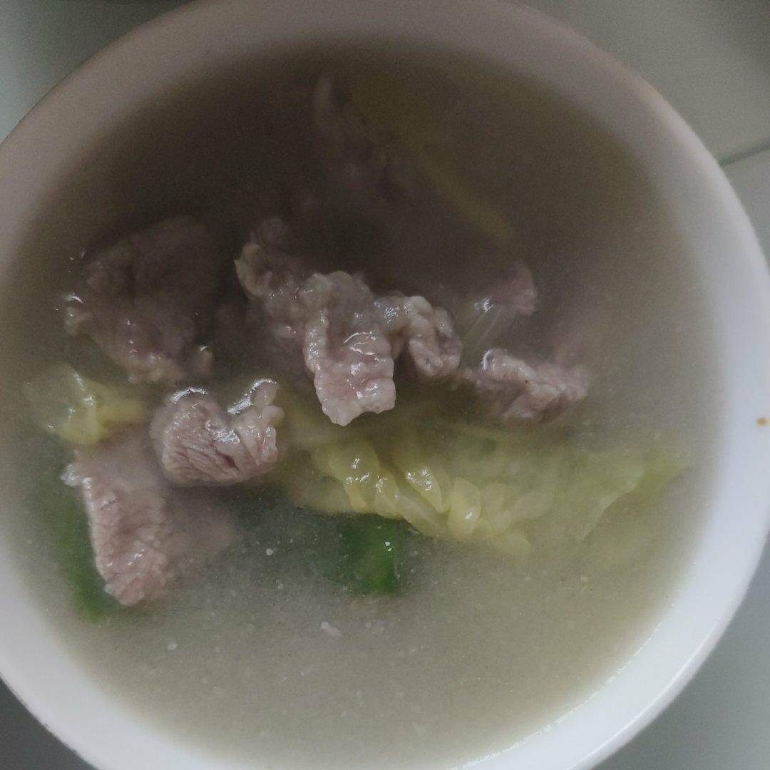 白菜瘦肉汤