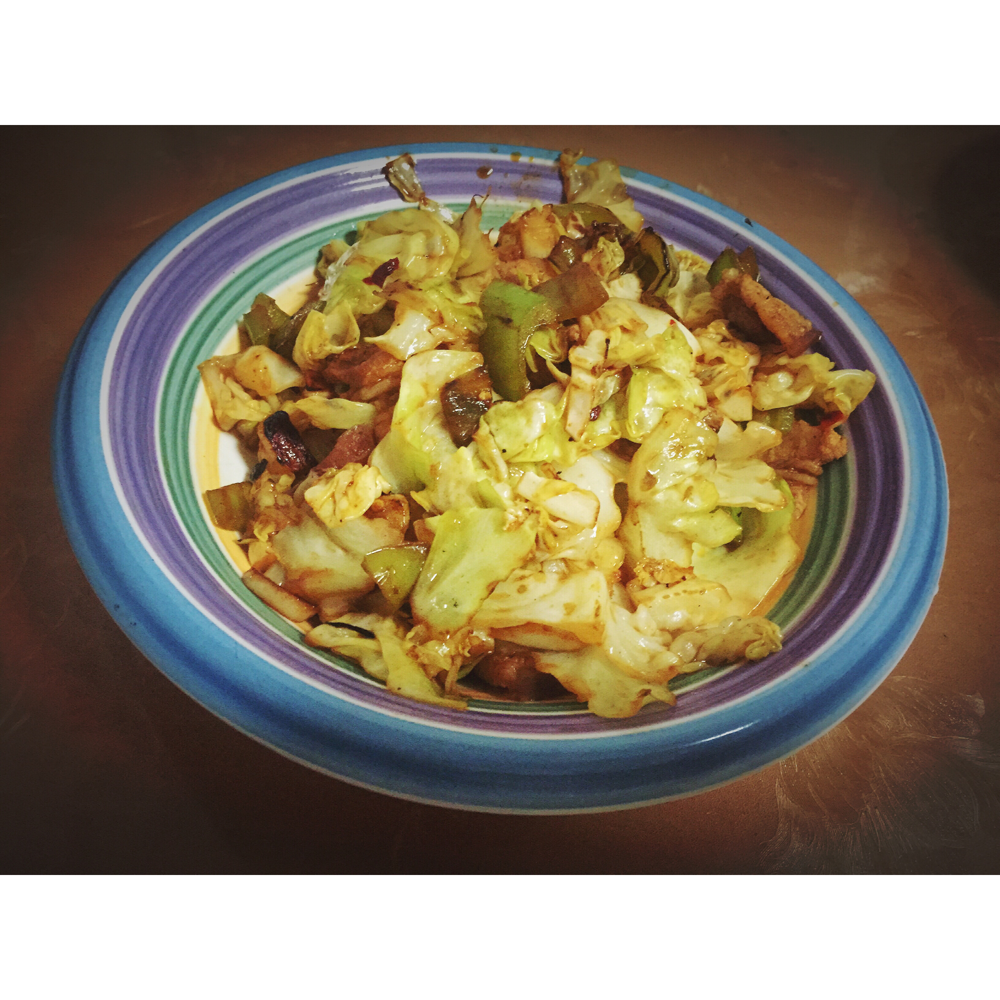 tcat做的莲白盐煎肉