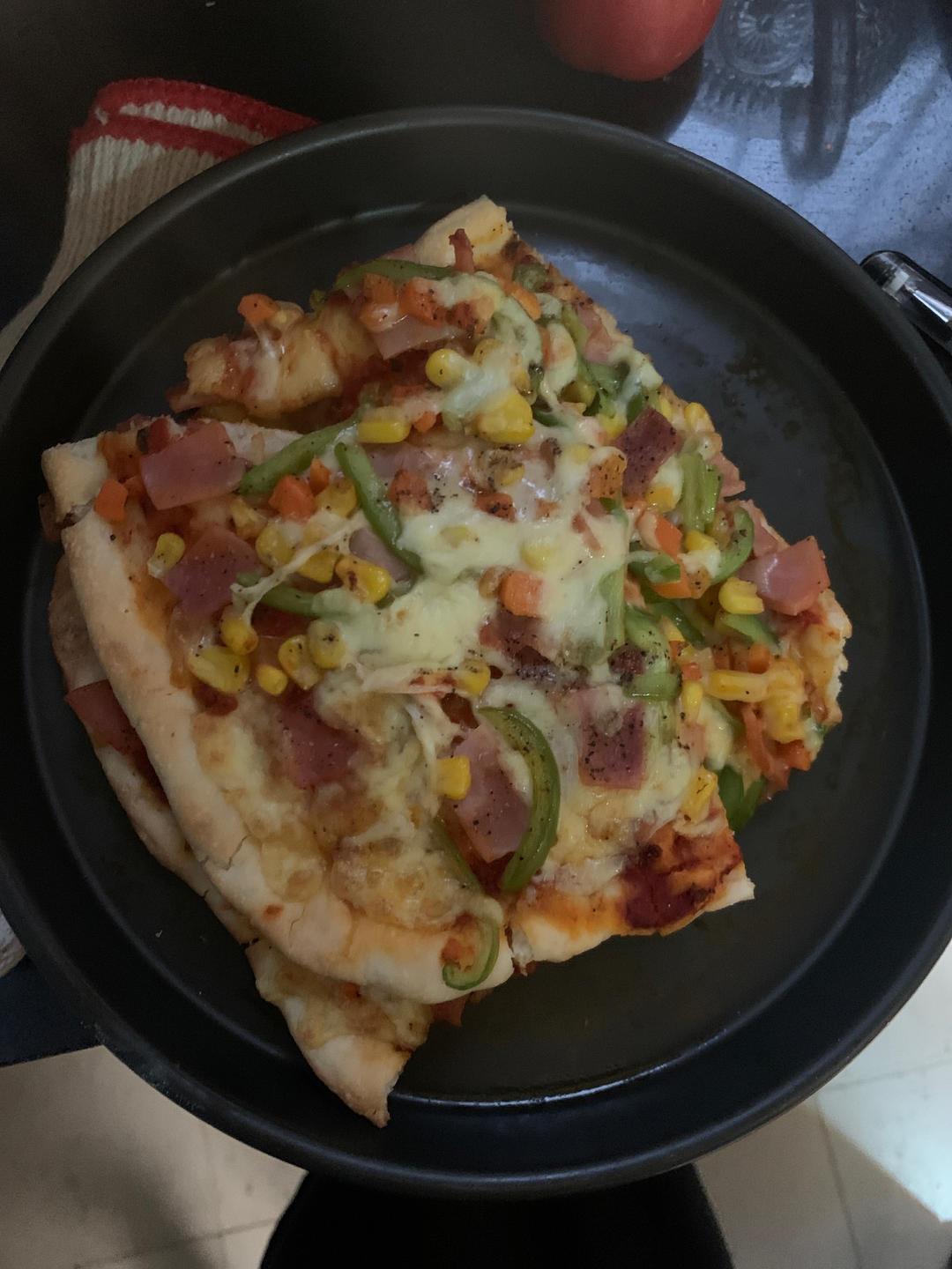 夏威夷pizza（附饼底冷冻法）