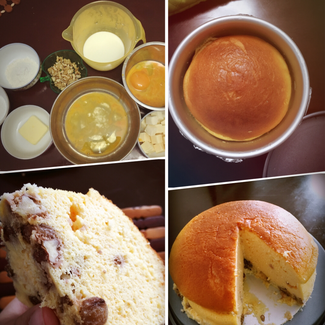 轻乳酪芝士蛋糕6寸#皮黑森林#