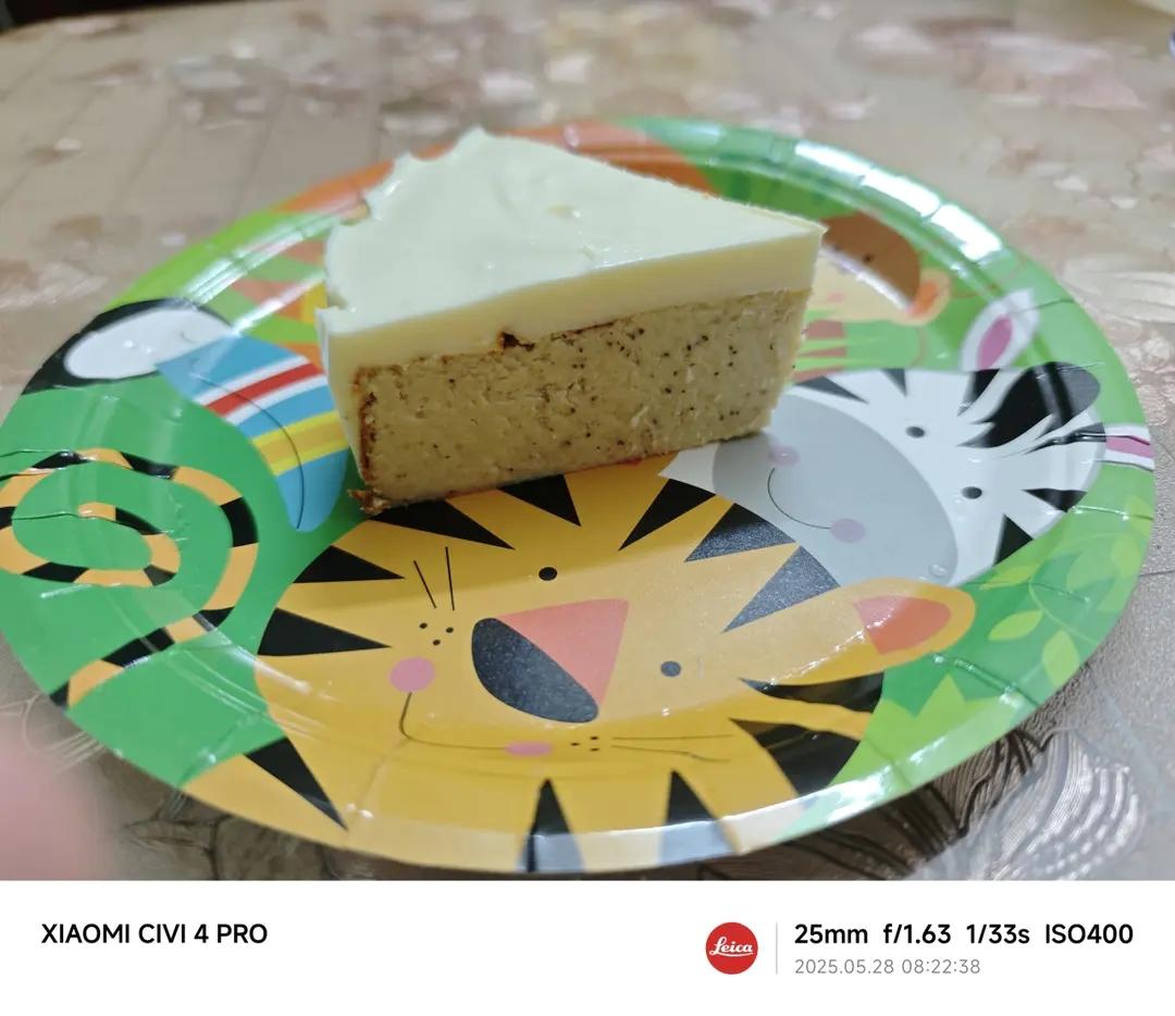 青柠伯爵红茶巴斯克芝士蛋糕！双重体验！