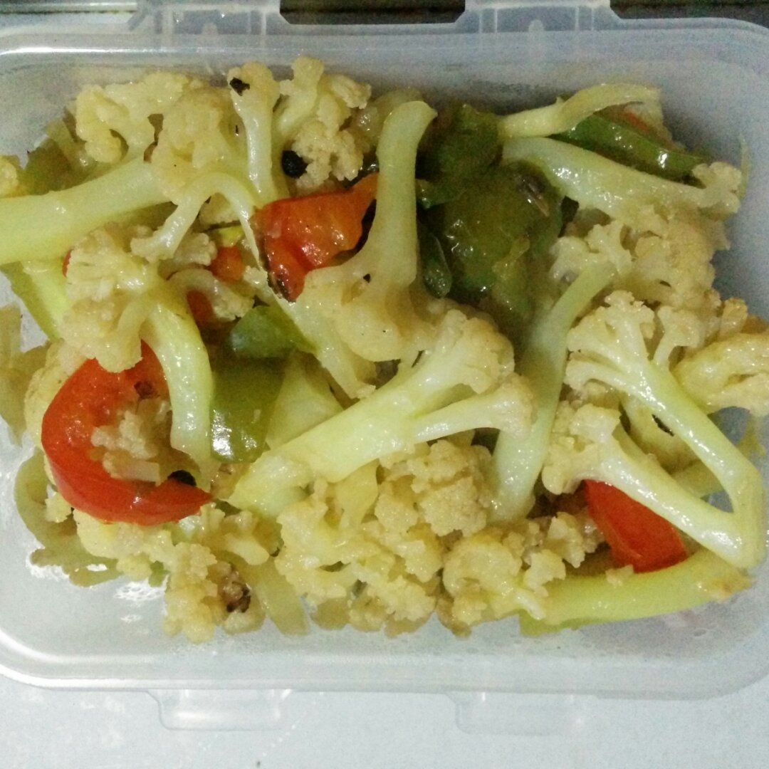 小炒有机菜花