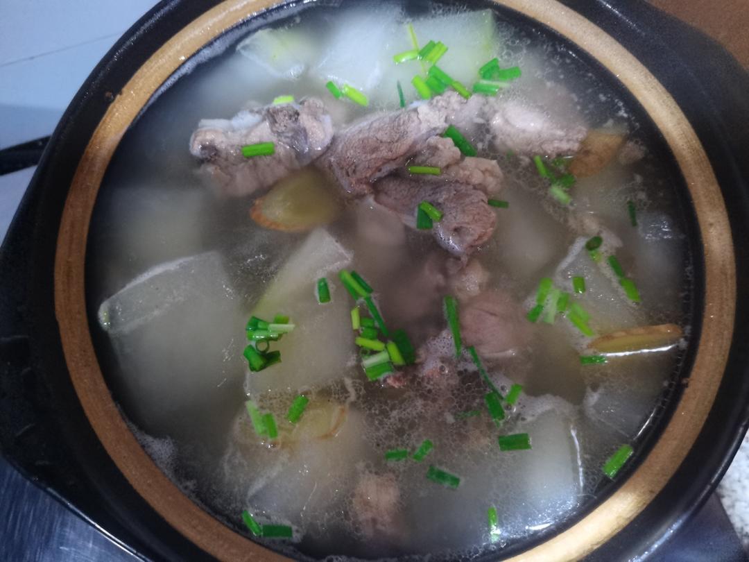 冬瓜排骨汤，夏天的味道