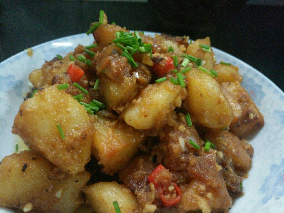 孜然香辣煎小土豆
