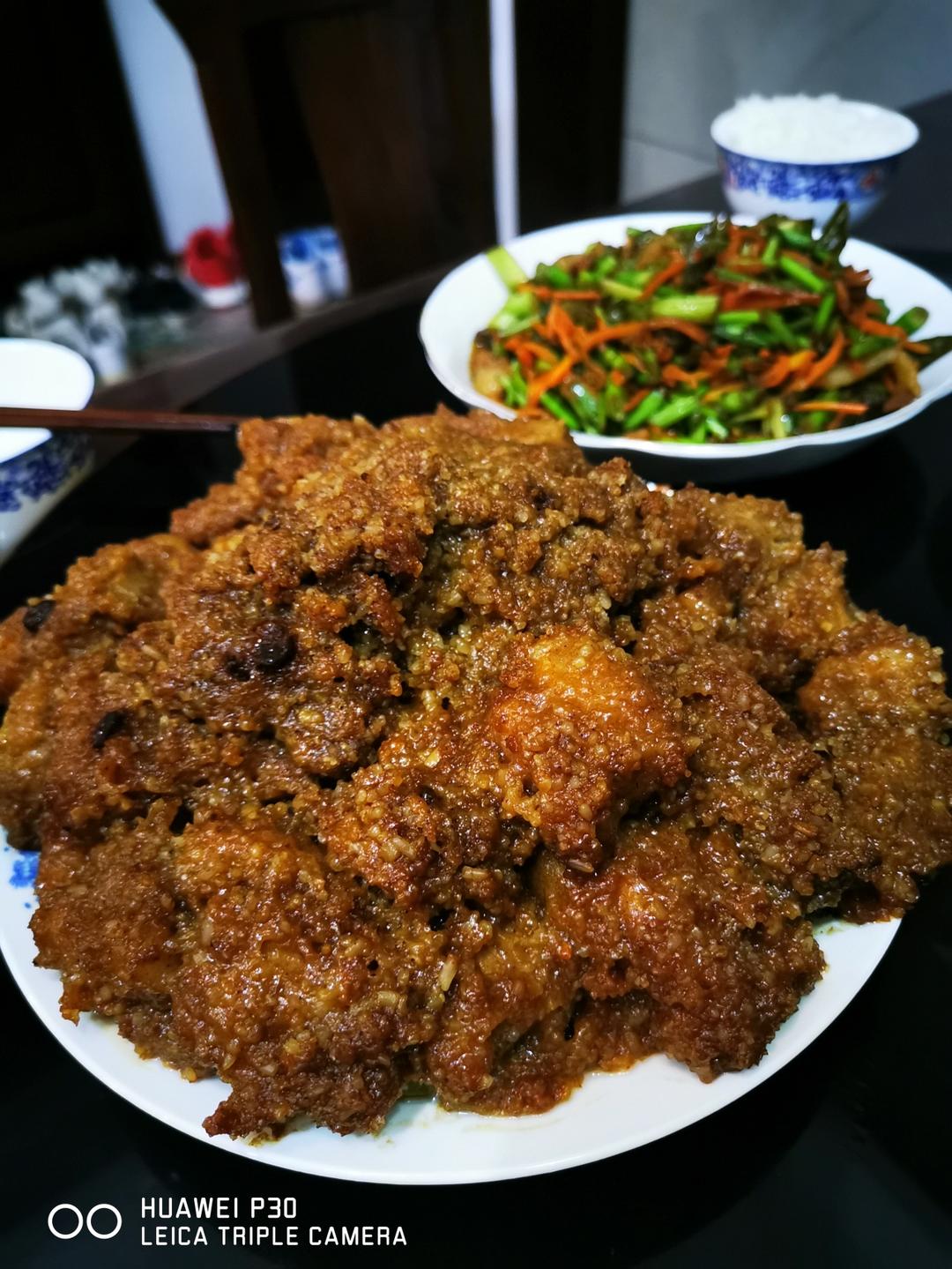 绝绝子！甩饭店几条街的粉蒸肉（粉蒸排骨）