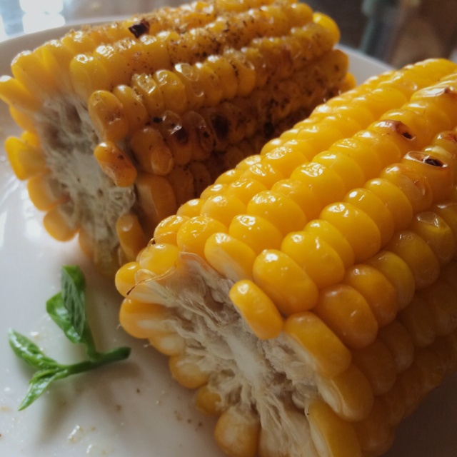 奶香烤玉米