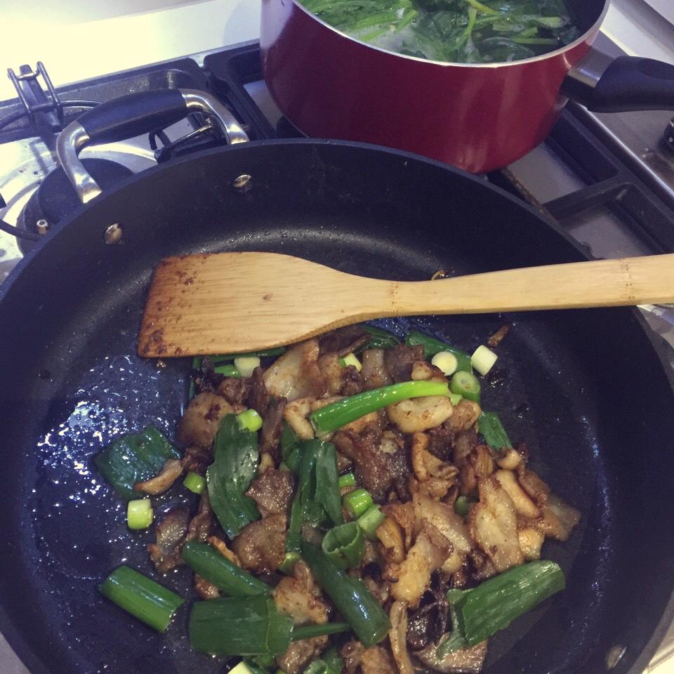 生炒五花肉