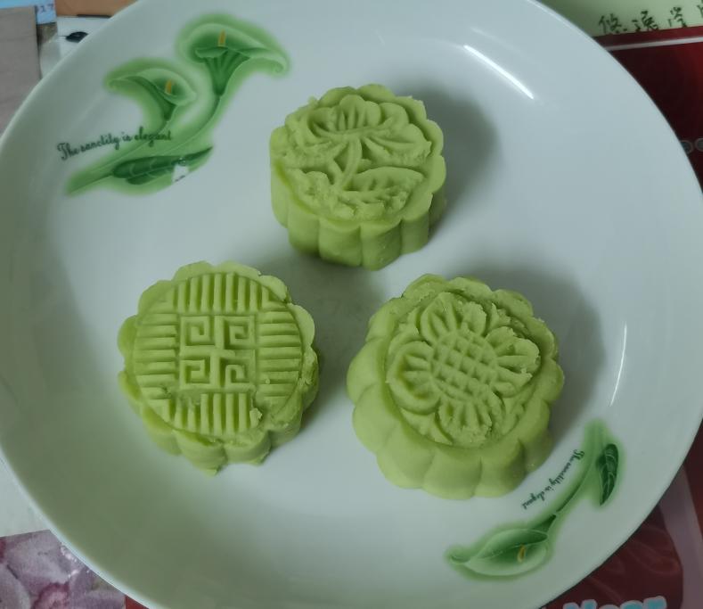 翡翠蚕豆糕&蚕豆蓉（中式糕点）