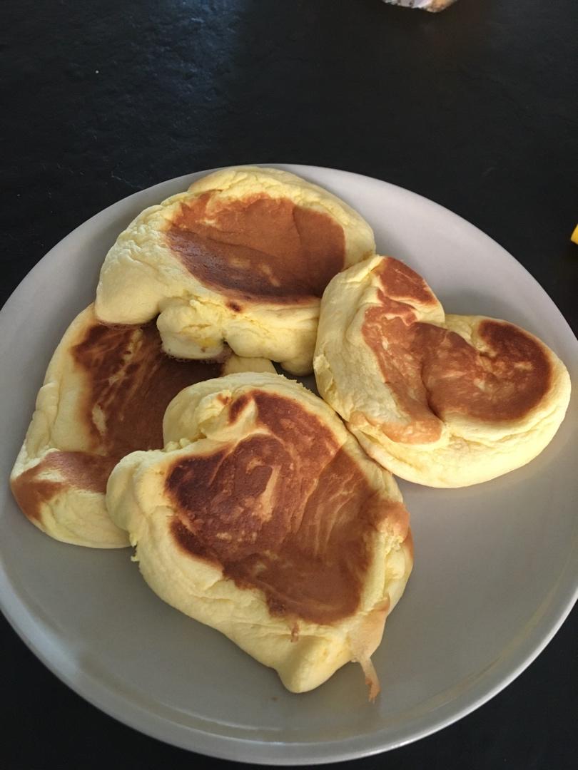 原味无油日式舒芙蕾厚松饼