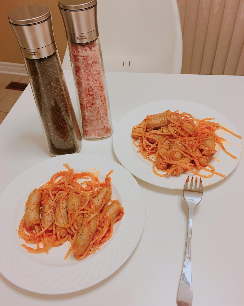 香肠意大利面