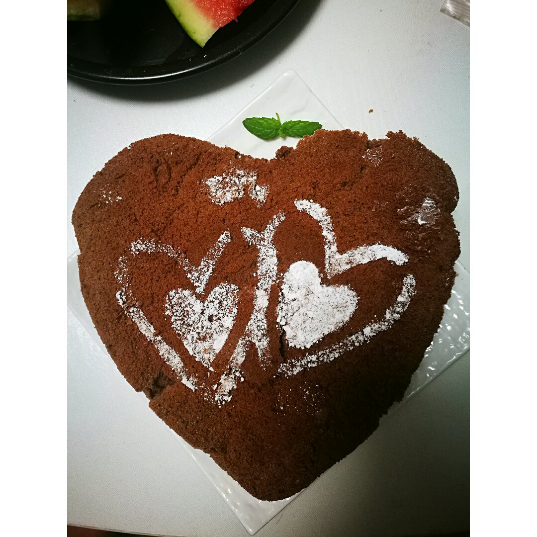 可可戚风蛋糕（Chiffon cake）