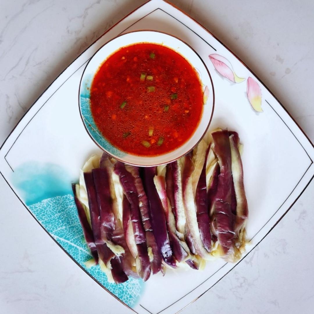 好吃不胖——手撕茄子