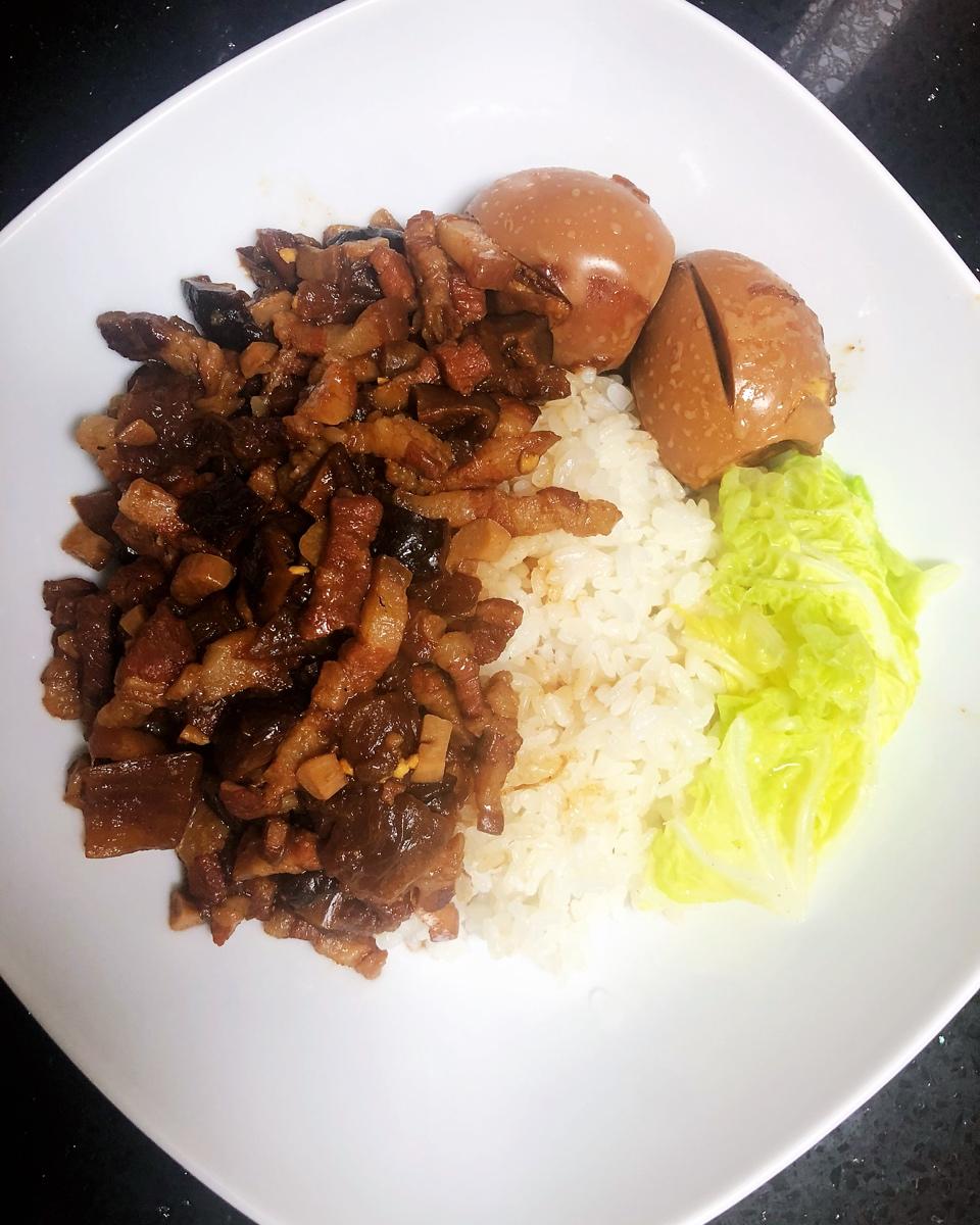台式卤肉饭~