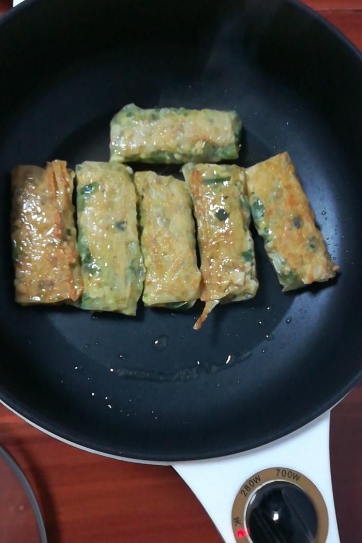 煎豆腐皮包