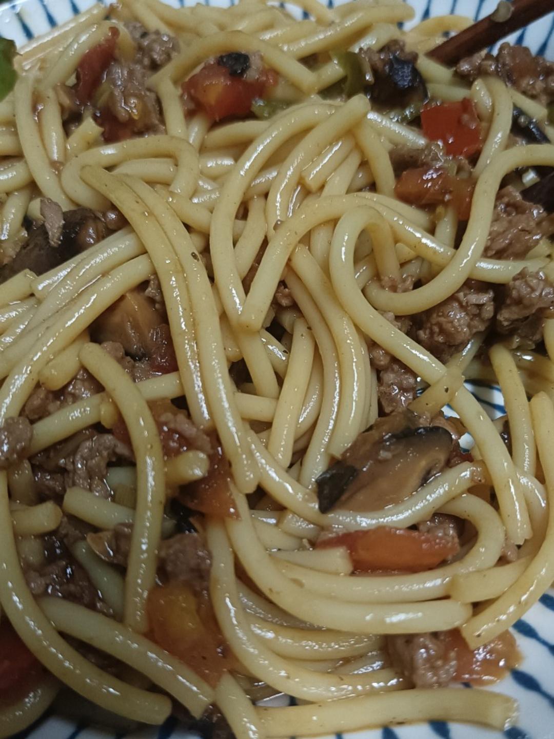 黑椒意面