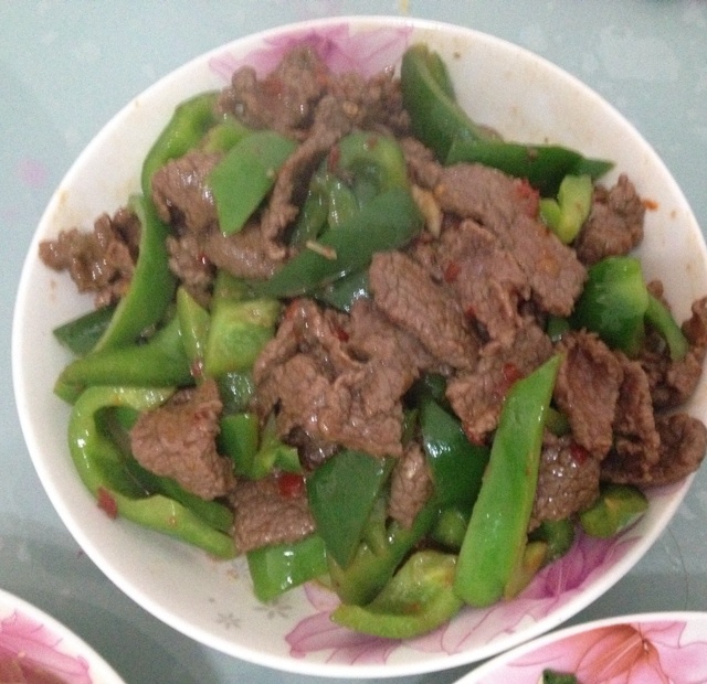 青椒牛肉